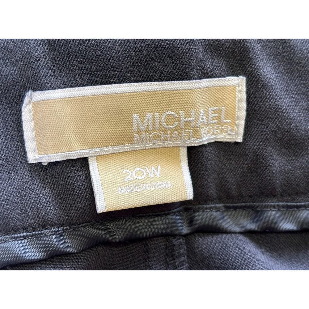 MICHAEL Michael Kors Dress Pants Womens 20W Black Twill Stretch Career Office - Picture 3 of 9